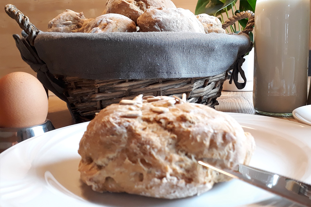 Drei Körbe voller Köstlichkeiten - Kleiner Franz Brot