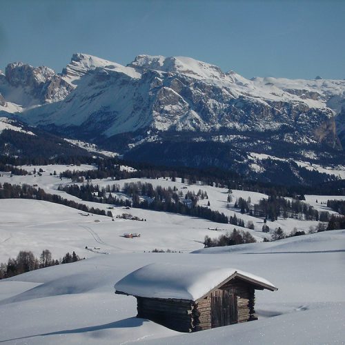 Winter vacation at the Alpe di Siusi