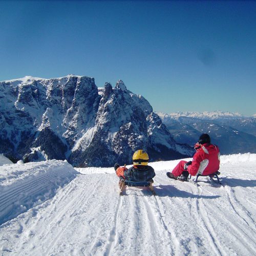 Winter vacation at the Alpe di Siusi