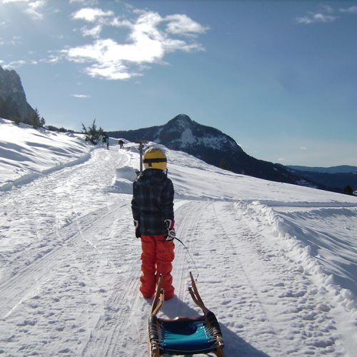 Winter vacation at the Alpe di Siusi